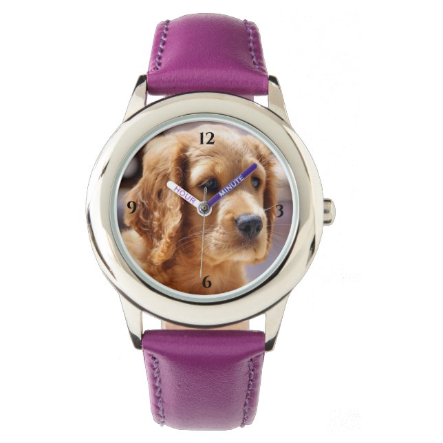Montre Joli Golden Retriever Puppy (devant)
