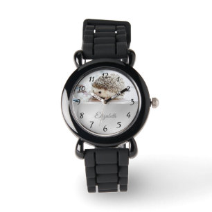 Montre Joli Hérisson Argent Monogramme