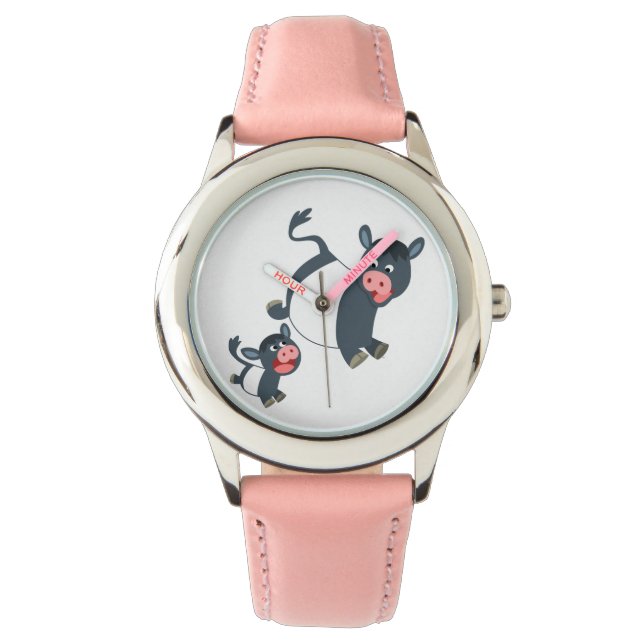 Montre Joli Jouer Belge Galloway Cow & Calf Watch (devant)