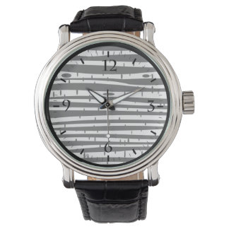 Montre Joli motif noir blanc