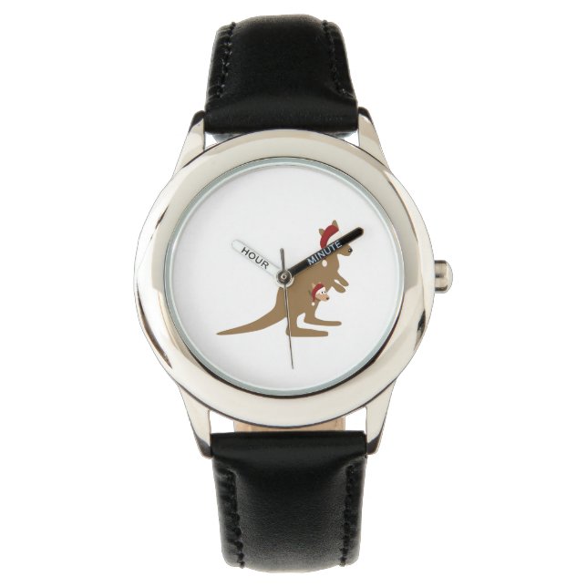 Montre Joli Noël Kangaroos (devant)