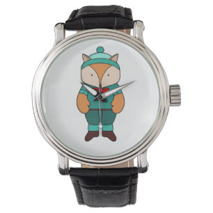 Montre Joli renard vert