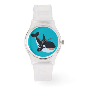 Montre Jolie Cartoon Killer Whale Femmes Veille sportive