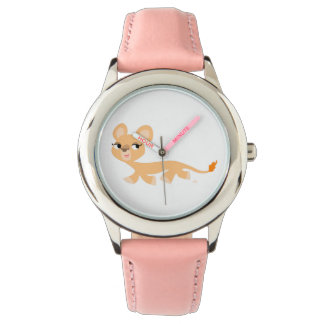 Montre Jolie Cool Cartoon Lioness Watch