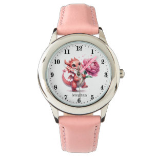 Montre Jolie fille dragon ajouter nom