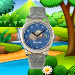 Montre Jolie filles paresse ajouter nom<br><div class="desc">conception par www.etsy.com/shop/PrettyGrafikDesigns</div>