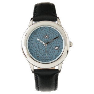 Montre Jolies araignées, toile d'araignée, Halloween