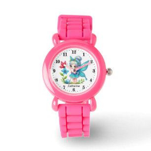 Montre Jolies filles amoureux de fées ajoutent un nom 