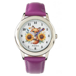 Montre Jolies filles fox amoureux ajouter nom