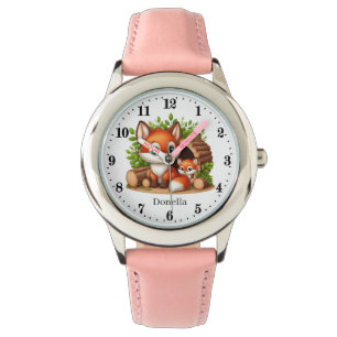 Montre Jolies filles fox amoureux ajouter nom