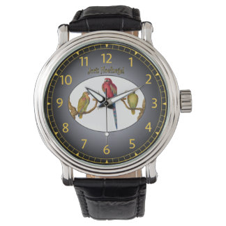 Montre Joris Hoefnagel ~ Oiseaux ~ 1542-1601~ Vienne ~ V0
