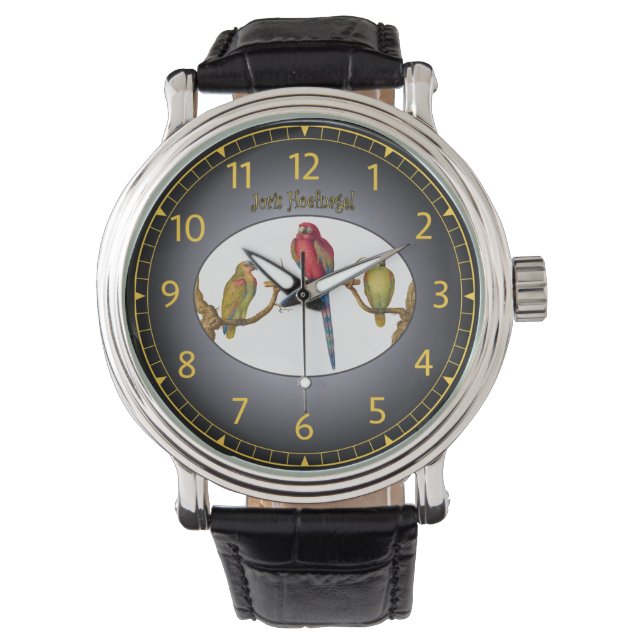 Montre Joris Hoefnagel ~ Oiseaux ~ 1542-1601~ Vienne ~ V0 (devant)