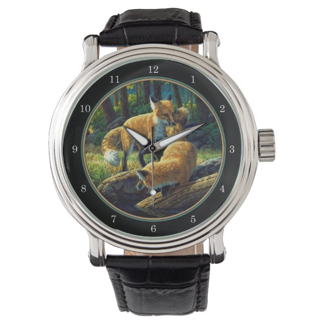Montre Jouer de mignons Pups Red Fox (devant)