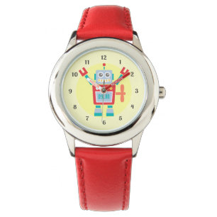 Montre Jouet de robot mignon vintage pour enfants