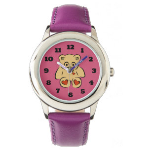 Montre Jouet farci Cute Ours Teddy