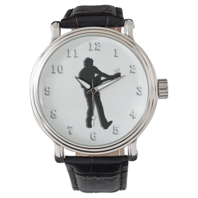 Montre Joueur de guitare (devant)