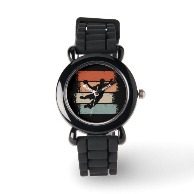 Montre Joueur de Handball Rétro (Recto)