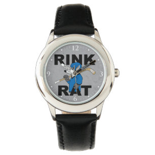 Montre Joueur de hockey de la patinoire Blue Youth