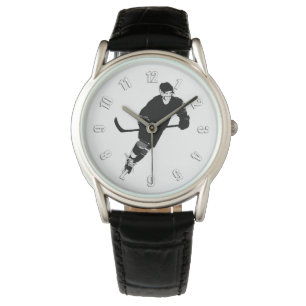 Montre Joueur de hockey sur glace