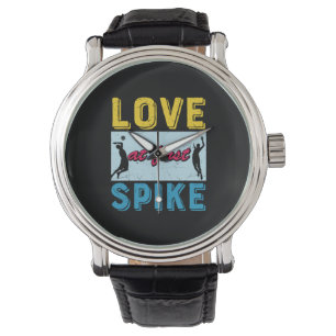 Montre Joueur de volley-ball L'Amour Au Premier Esprit