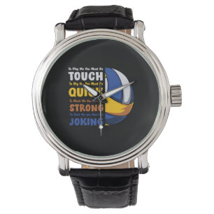 Montre Joueur de volley-ball Vous Devez Être Forts