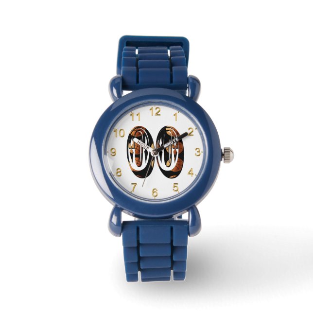 Montre Joueurs de basket-ball dimensionnels Numéro 00,  (Recto)