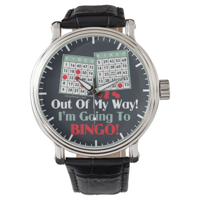 Montre Joueurs de Bingo (devant)
