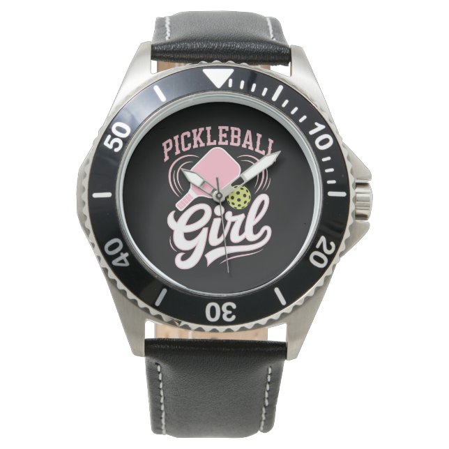 Montre Joueuse de pickleball fille (devant)