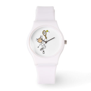 Montre Joueuse de tennis Figure féminine