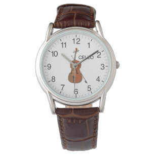 Montre Jouez juste au violoncelle