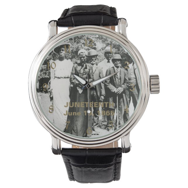 Montre Jour de Juneteenth 1866 : Célébration de l'émancip (devant)