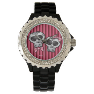 Montre Jour de la Saint Valentin Morte Dia de los Muertos