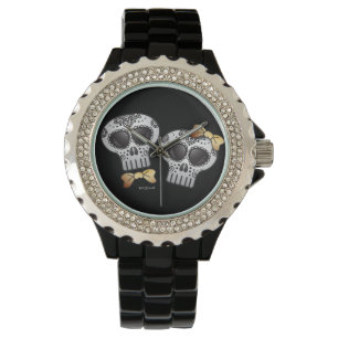 Montre Jour de l'Halloween mortes Crâne Dia de los Muerto