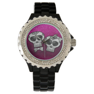 Montre Jour de l'Halloween mortes Crâne Dia de los Muerto
