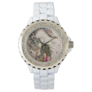 Montre Jovely Friends Watch White Horse and Girl