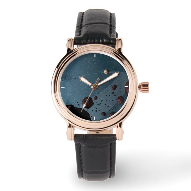 Montre Jovian Trojans Astéroïdes. (Recto)