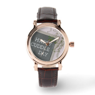 Montre Joyeuse journée de câlins (serres chaudes et douil