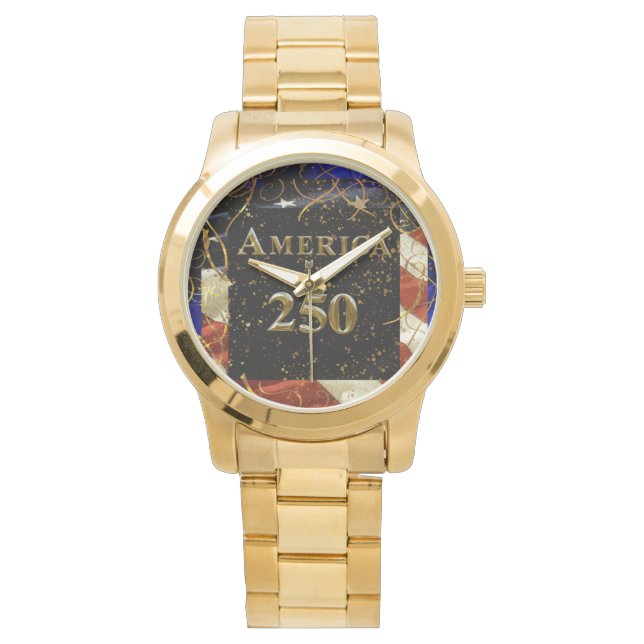 Montre Joyeux 250e anniversaire Amérique ! (devant)