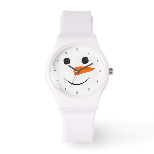 Montre Joyeux bonhomme de neige (Recto)