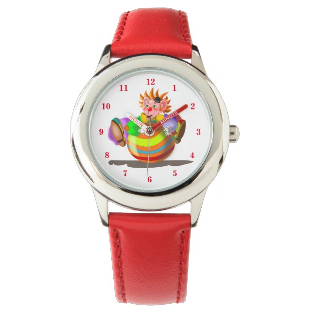 Montre Joyeux Clown Funny Watch (devant)