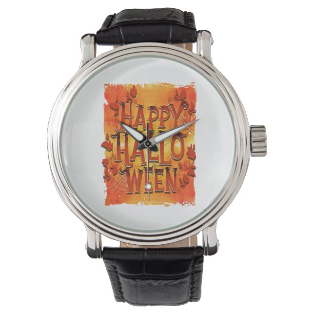 Montre Joyeux Halloween (devant)