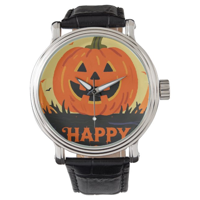 Montre Joyeux Halloween (devant)