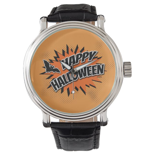 Montre Joyeux Halloween (devant)