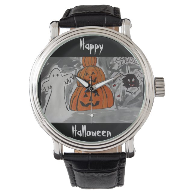 Montre Joyeux Halloween (devant)