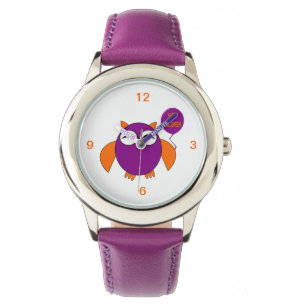 Montre Joyeux hiboux de fête d'Halloween enfants regarder