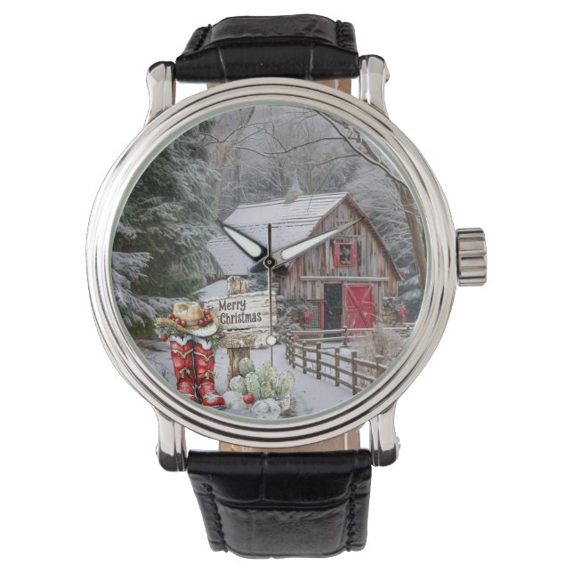 Montre Joyeux Noël (devant)