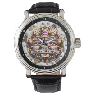 Montre Joyeux Noël 2025 Gnomes