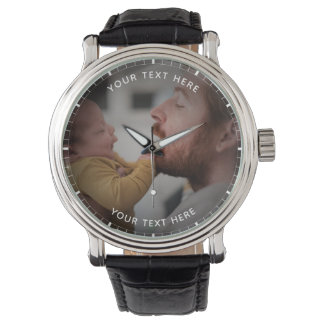 Montre Joyeux premier message personnalisé pour la fête d