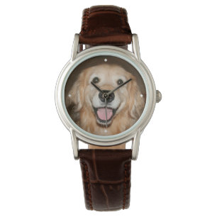 Montre Joyeux souriant Golden Retriever Chien