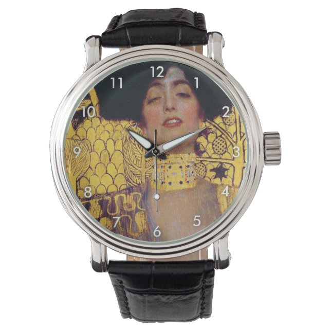 Montre Judith (Dame en or), Gustav Klimt (devant)
